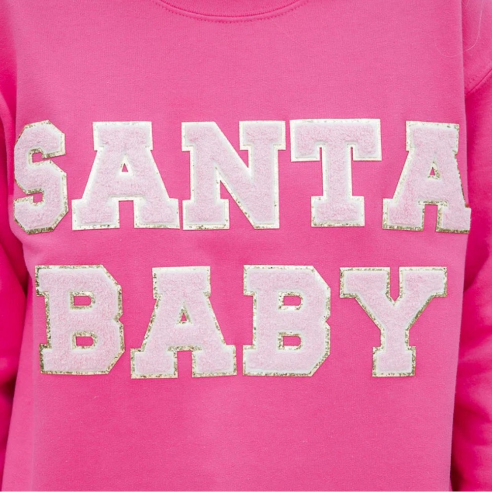 Size medium Santa Baby sweatshirt. Super warm and comfy! Worn once.